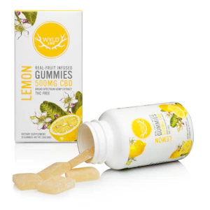 WYLD - Hemp Lemon Gummies, 20 pack