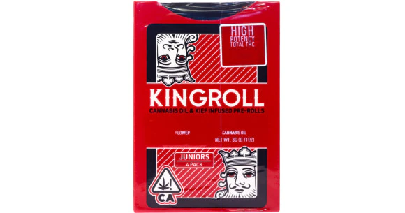 Kingroll - Kingroll - Mango Kush x Cannalope Kush Infused Pre-Rolls - 4ct Main Image