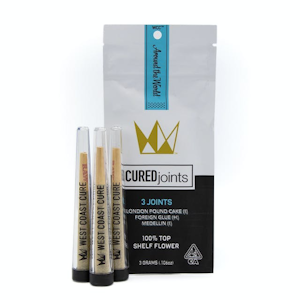 West Coast Cure - Around The World  Preroll 3 Pack
