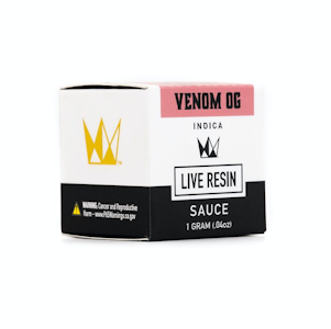 West Coast Cure - WCC - Venom OG - 1g Live Resin Sauce