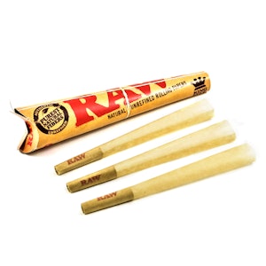 Raw - RAW King Cone Rolling Papers 3pk