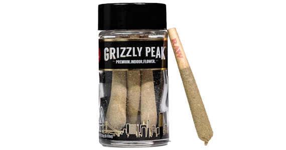 Grizzly Peak - Grizzly Peak Cub Claw Infused Prerolls 5pk Citrus Boost