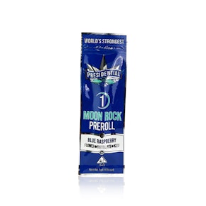 PRESIDENTIAL - Infused Preroll -  Blue Raspberry - Moon Rock Joint - 1G