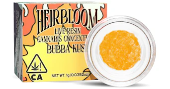 Heirbloom - Bubba Kush Terp Sugar - 1g
