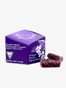 Marionberry Gummies  - Wyld - (Indica) - 100mg