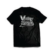 Valley Farm Black Logo T-Shirt