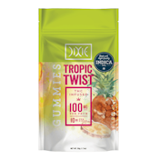 Tropic Twist 100mg 10 Pack Gummies - Dixie