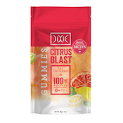 Citrus Blast 100mg 10 Pack Gummies - Dixie