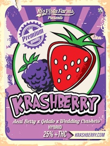 Rio Vista Farms - Rio Vista Farms Krashberry Poster