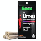 Lime - Strawberry Cough Mini Infused Preroll 5pk