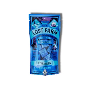 Lost Farm - Blueberry Live Resin Chews 100mg