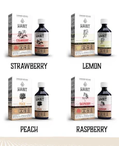 Habit - Habit Peach Syrup 400mg Tincture (Single)