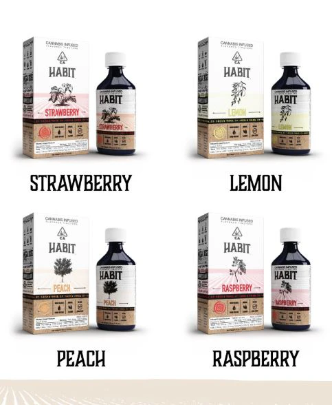 Habit - Habit Peach Syrup 400mg Tincture (Single) Main Image