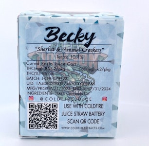 COLD FIRE - ColdFire x Green Dragon - Becky - 1g Juice Cart