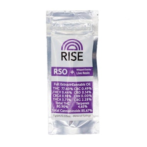 Rise RSO + Whipped Cherries 1g - Live Resin
