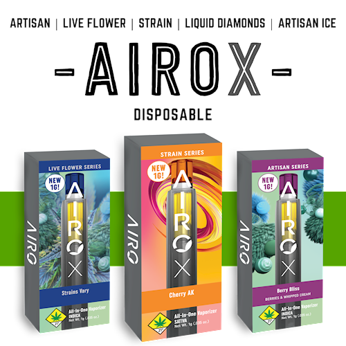 AiroX Strain Series | Lemon Cake | Disposable | 1g