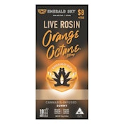 Orange Octane (Live Rosin) Gummies (10ct) - 100mg (S) - Emerald Sky