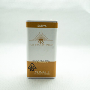 EMERALD BAY EXTRACTS - White CBG - 1000mg - RSO Tablets - (CBG) Emerald Bay Wellness