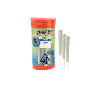 DIME BAG - Afgooey (I)  | Infused Preroll .5g (3pk) | Dime Bag