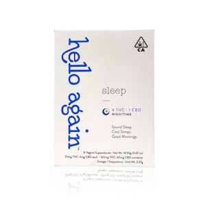 HELLO AGAIN - HELLO AGAIN - Topical - Sleep - 4:1 THC:CBD - 8-Pack - 160MG