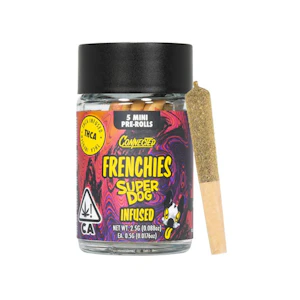 Connected - 2.5g Super Dog THCa Infused Frenchies Pre-Roll Pack (.8g - 5 pack) - Connected
