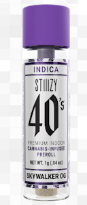 STIIIZY - SKYWALKER OG INFUSED PREROLL- 1G