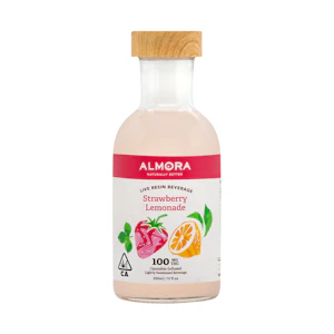 ALMORA FARMS - Almora Farm | Lemonade | Strawberry | 100mg THC | 12oz