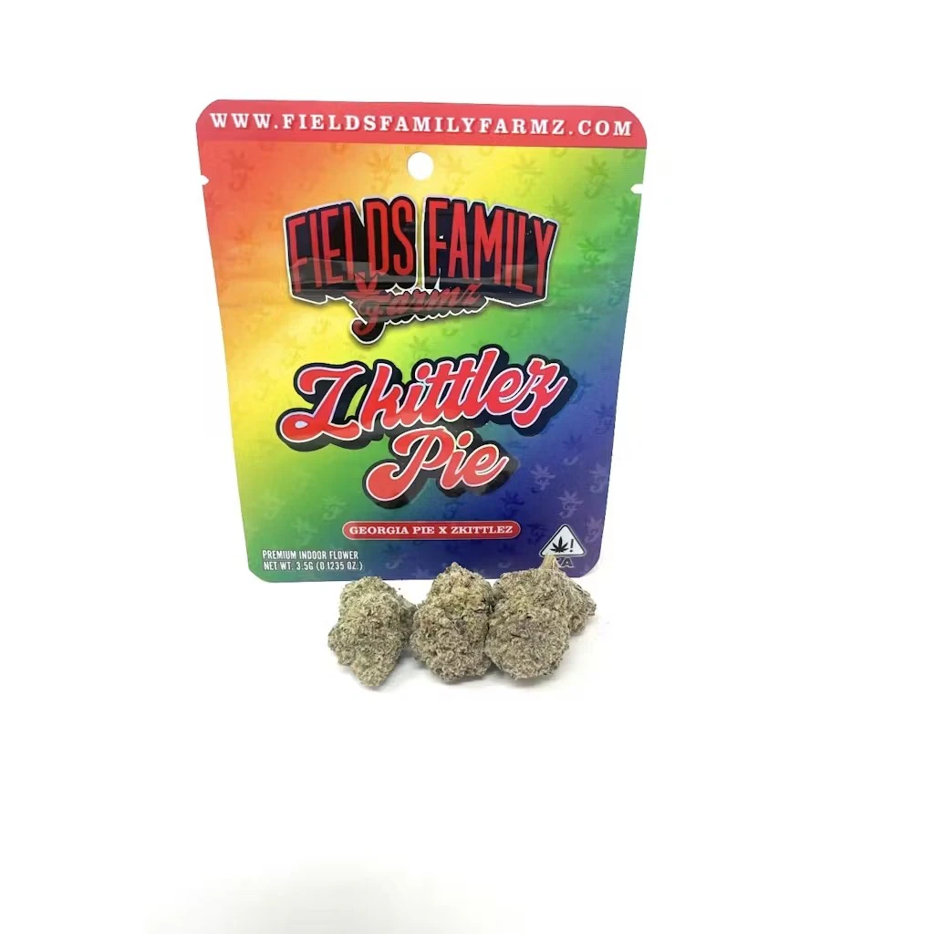Fields Family Farmz - Zkittlez Pie (I) 30.55% THC | Fields Family Farmz | 3.5g Main Image