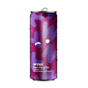 Wynk - Wynk - Black Cherry Fizz - Seltzer + THC + CBD -12 fl oz - Drink