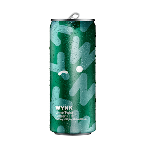 Wynk - Wynk - Lime Twist - Seltzer + THC + CBD -12 fl oz - Drink