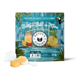 Betty's Eddies - Tropical Smoothie Bite-A-Mins - 5mg - Betty's Eddies Main Image