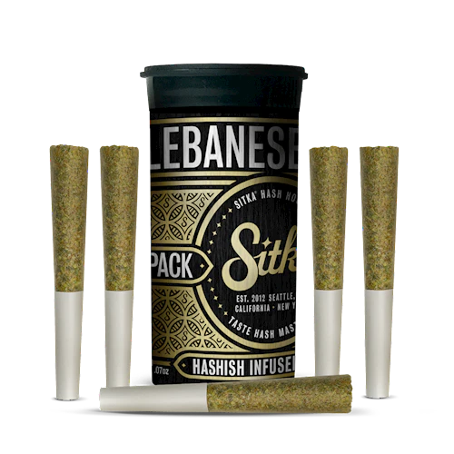 Sitka - Classic Lebanese Gold - Hash Infused Joint Minis - Sitka - 5pk 2g Main Image