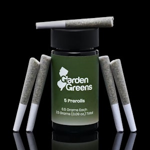 GARDEN GREENS - Garden Greens | Gotti Beltz | 2.5g/5pk Preroll