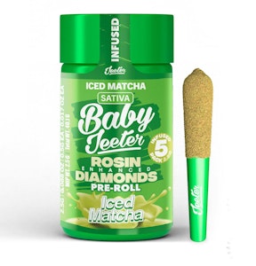 JEETER - Baby Jeeter - 5pk Infused Prerolls - Iced Matcha