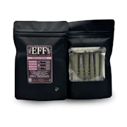 Papaya Bomb 5pk Prerolls (3.5g total/.7g each)  - EFF! (FIRE ISLAND)