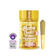 Orange Daiquiri 5pk Infused Prerolls (2.5g total/.5g each) - JEETER