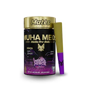 Purple Punch 5pk Mates Infused Prerolls (3g total/.6g each) - MUHA MEDS