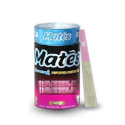 Razzle Dazzle 5pk Mates Hash Rosin Infused Prerolls (3g total/.6g each) - MUHA MEDS
