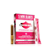 Strawberry Kiss 5pk Mini Infused Blunts (2.5g total/.5g each) - SWISHER BLUNTS