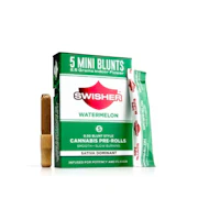 Watermelon 5pk Mini Infused Blunts (2.5g total/.5g each) - SWISHER BLUNTS