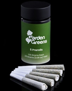 GARDEN GREENS -  Garden Greens | Sweet Retreat | 2.5g/5pk Preroll