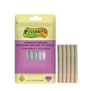 Green Line Infused 5pk Prerolls 3.5g Gelato