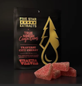 True North Five-Star Extracts-Gummies-Traverse City Cherry-Hybrid-200mg THC