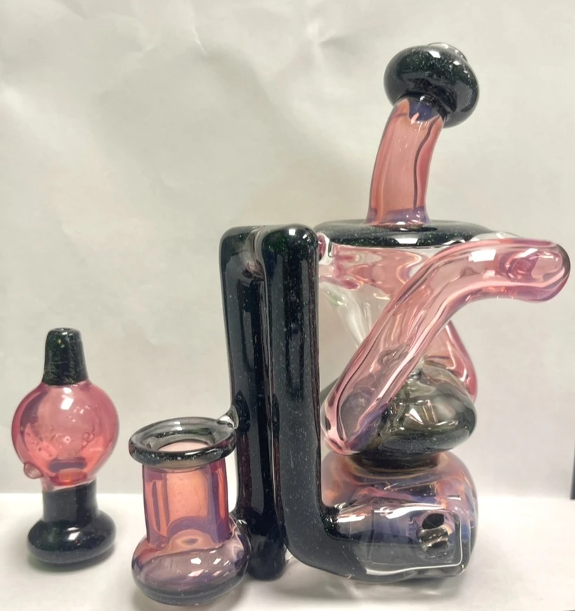 5th Element Glass - 5th Element - Crush Opal (Purple Rig 14mm Female) - Glass Main Image