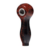Gemstone Spoon Pipe - Red Obsidian