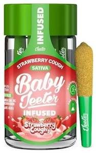 JEETER - Jeeter-Strawberry Cough-infuse liquid diamonds-Infuse Pre Roll-Sativa-Kief-36.84%-2.5g