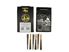 Canna Cure- 6 pack Norther Lights prerolls- 3G total- .5g each preroll- Indica 