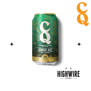 CQ - CQ Infused Soda Ginger Ale 100mg