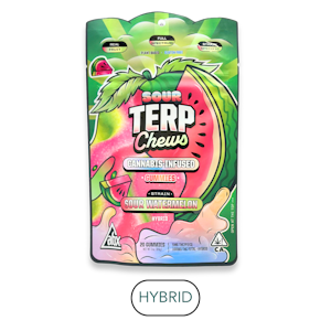 ABX - ABX - Terp Chews - Sour Watermelon - Gummies - 20pk - 100mg