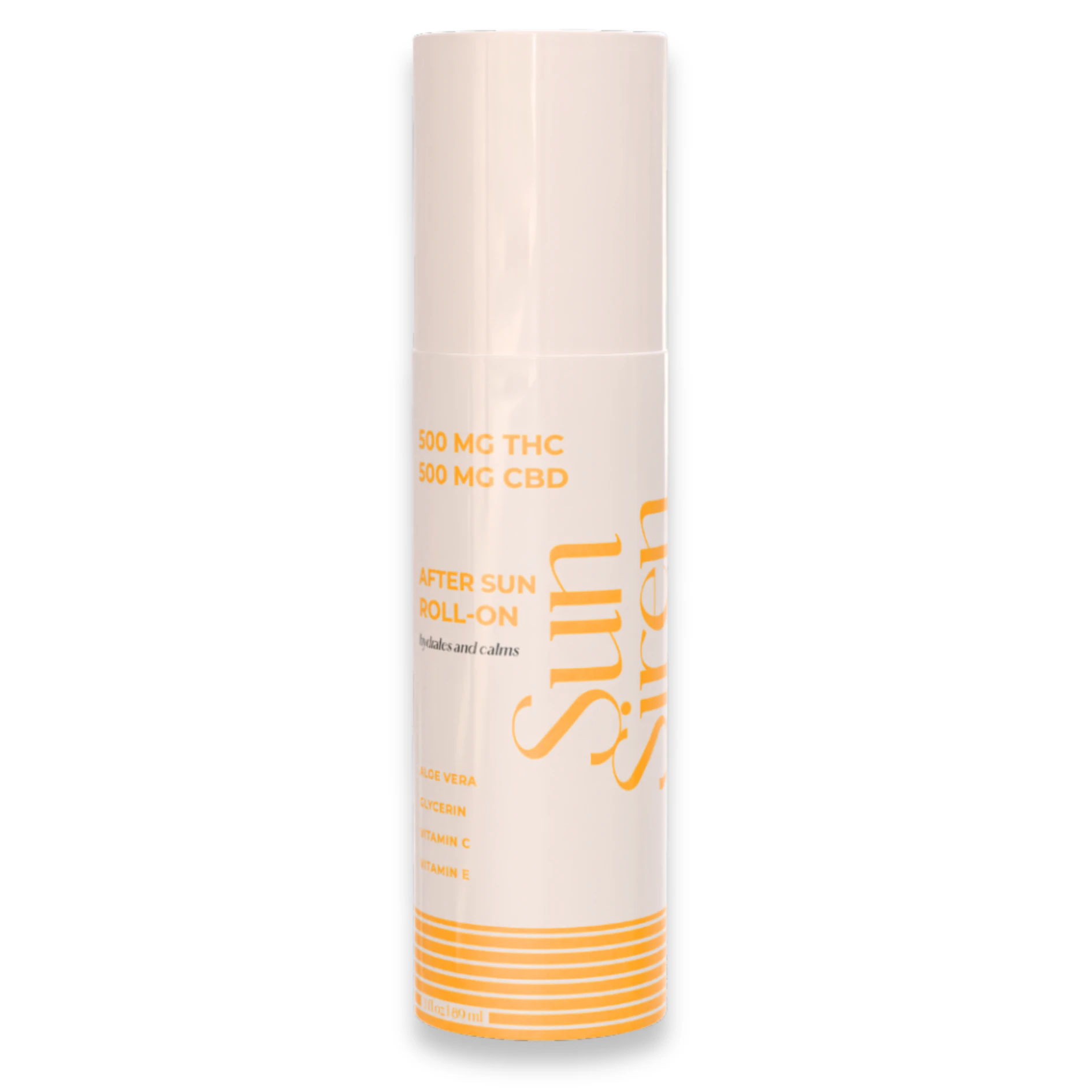High Gorgeous by Yummi Karma - High Gorgeous - Sun Siren After Sun RollOn - Topical - 500mg THC 500mg CBD Main Image